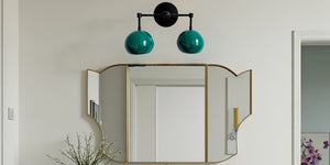 Loa Wall Sconce: Double Bubble Light That Brightens Your Pop Art Room