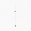 Fluxo Adjustable Multi Head Ceiling Lamp – Minimalist Linear Floor Lamp for Living Room or Dining Area N37