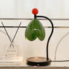 Flower - Shaped Wrought Iron Table Lamp