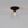 Conica Cone Flush Mount – Glass Ceiling Light for Modern Spaces