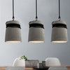 Nordic Cement Hemp Rope Pendant Lamp