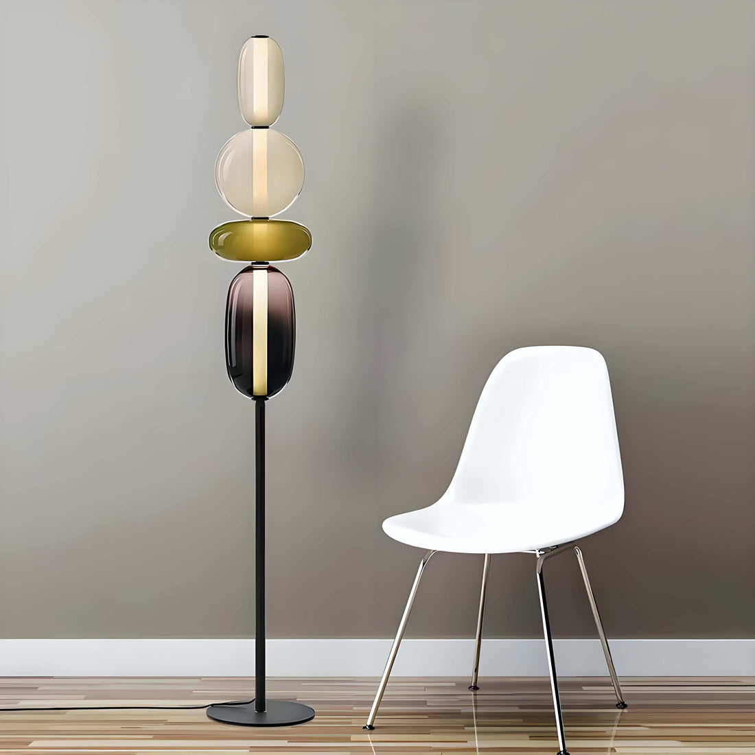 Candied Glass Floor Light