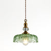 Mid Century Mini Kitchen Island Glass Pendant Light