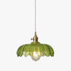Retro Tulip Glass Pendant Light