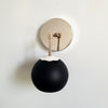 Flower Wall Sconce - Brass & Chrome Options, Cozy Home Lighting