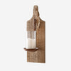 Rustic wooden wall sconce wall lamp style
