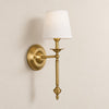 Arcuma 1 Head Vintage Brass White