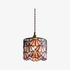 Vintagia Tiffany Inspired Pendant Light Fixture - Artistic Glass Shade Pendant for Dining Island and Entryway