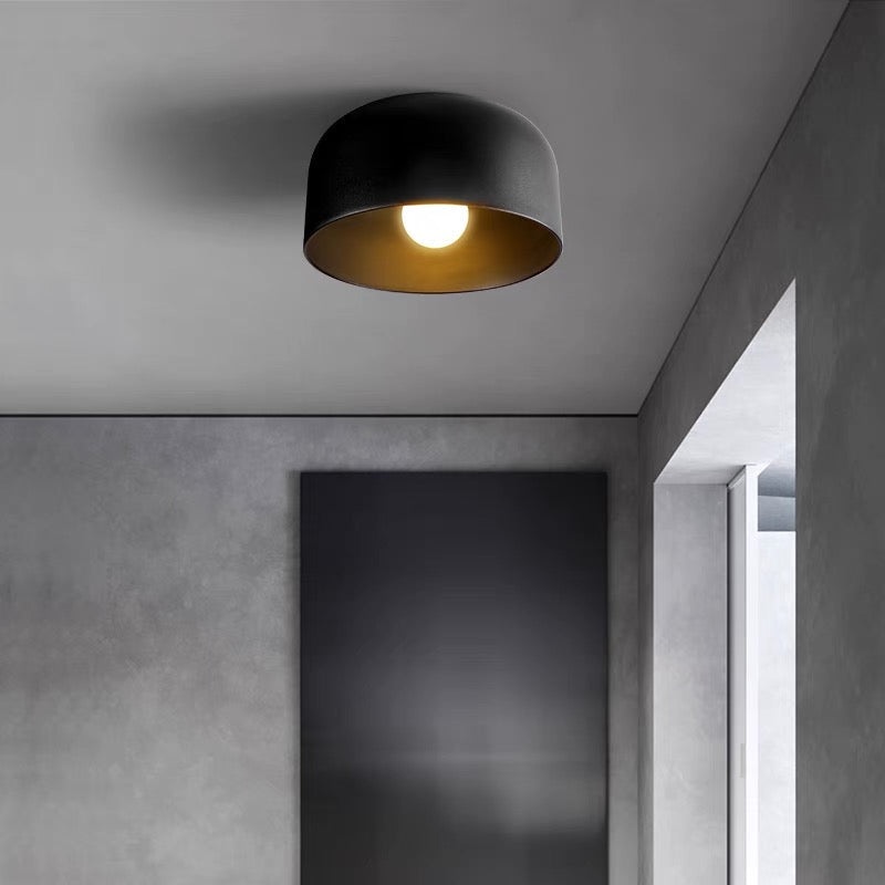 Scandinavian Minimalist Bowl Shaped Ceiling Light