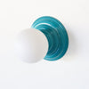 Retro Flushmount Ceiling Light or Wall Sconce - Minimalist Glass Globe