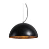 Modern Minimalist Travertine Hemisphere Pendant Lamp