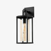 black amber wall lantern sku