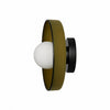 Kalo Wall Ceiling Light - Blown Glass Disc Orb Flush Mount Sconce