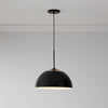 Parvion Modern Adjustable Sculptural Metal Pendant Light