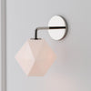 Talvior Geometric Modern Bathroom Sconce - Faceted Shade Light in Luxe Finishes