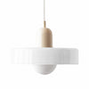 Glasora Modern Glass Suspension Light – Minimalist Nordic Pendant Lamp for Kitchen and Hallway N32