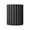 Ribellex Minimalist Ribbed Fluted Wall Light Sculptural Wall Lamp for Bedroom Hallway N59