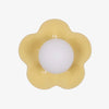 Florixa Blooming Flower Wall Sconce - Plug-in and Hardwired Lamp for Bedroom Decor