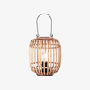 Yumeko Ambient Table Lamp - Open Bamboo Cage Design Stylish and Eco Friendly for Living & Bedroom