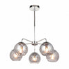 Tracian Glass Mid-Century Modern Globe Pendant Light for Dining Room