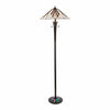 TF Astoria Art Deco Stained Glass Floor Lamp – Geometric Design Standing Light for Living Room