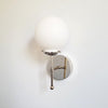 Modern Metal Globe Wall Light - Illuminate Your Space