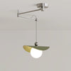 Simple Adjustable Metal Swing Arm Pendant Lamp