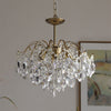 Vintage Sumptuous Teardrop Crystal Chandelier