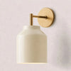 Hanton Minimalist Brass Sconce for Bathrooms and Hallways