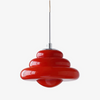 Bomiello Modern Layered Glass Pendant Light - Sculptural Minimal Light for Living Room or Bedroom
