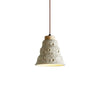 Japanese Wabi Sabi Cement Bell Shape Pendant Light