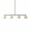 Metio Dome Elegant Chandelier Light - Decorative Ceiling Fixture for Home