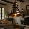 Vintage Industrial Iron Pendant Light
