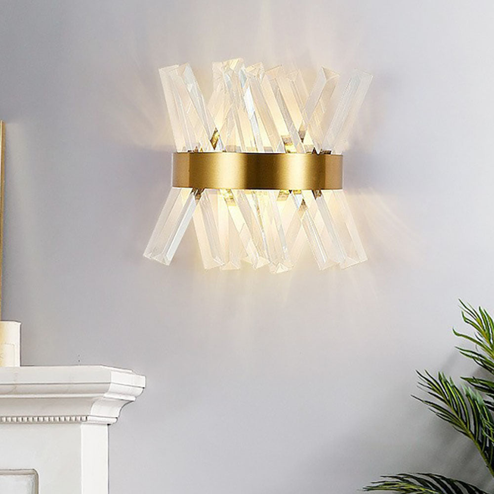 Modern Luxury Crystall Bedside Wall Light