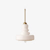 Glimora Decorative Pendant Lamp - Vintage Glass and Metal Pendant for Living Areas