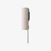 Cylume Cylinder Fabric Plug-in Wall Lamp - Minimalist Wall Sconce for Bedroom Living Room