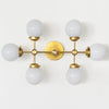 Horizontal & Vertical Decorative Multi-Head Metal Wall Sconce