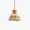 Vintagia Decorative Glass Pendant Light - Art Nouveau Aesthetics Timeless Charm