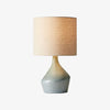 Lumo Modern Asymmetrical Table Lamp - Artistic Ceramic Body Ambient Lighting for Contemporary Home and Office