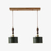 Modern Minimalist Leather Shade Pendant Light