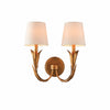 Duova Wall Lamp - Curved Reed-Like Metal Arms Design for Bedroom, Living Room or Bathroom