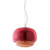 Clinco Modern Mushroom Pendant Light - Colored Glass Hanging Light