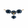 Radiro Globe Colorful Ceiling Light-3 Light Minimalist Fixture