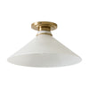 Aurenza Timeless Flush Mount Light - Farmhouse Design with Simple Elegant Charm