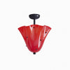 Bellina Decorative Glass Ceiling Light - Modern Sculptural Flush Mount