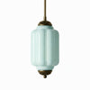 Eloise Vintage Glass Chandelier - Milk Glass Home Accent