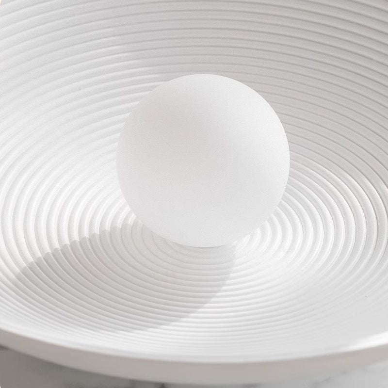 Retro Wabi Sabi Style Round Wall Light For Bedroom