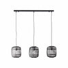 Yumeko Adjustable Bamboo Pendant Lamp - Natural Cage Ceiling Light Perfect for Living & Dining Rooms