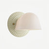 Fiesta Fluted Wall Sconce – Art Deco Inspired Design with Soft Ambient Lighting for Bathroom or Bedroom