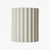 Ribellex Minimalist Ribbed Fluted Wall Light Sculptural Wall Lamp for Bedroom Hallway N59